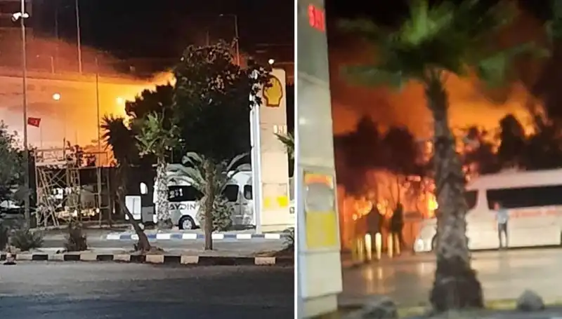 İzmir Otogarı'nda Çıkan Yangın, Kaosa Neden Oldu!