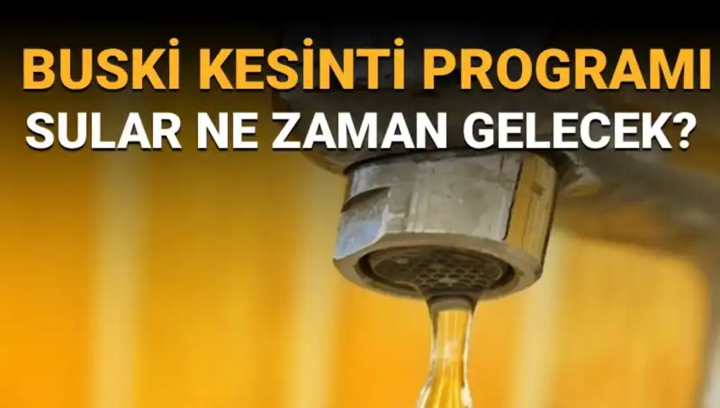Bursa Nilüfer’de Su Kesintisi Ne Zaman Bitecek? İşte BUSKİ Programı!