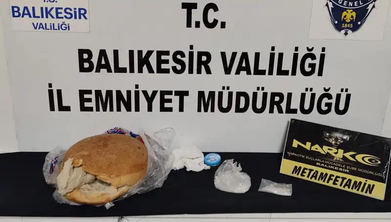 Ekmeğin İçine Uyuşturucu Gizleyen Şebekeye Şok Baskın