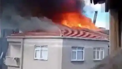 Bağcılar’da Yükselen Alevler: Beş Katlı Bina Alev Alev Yandı