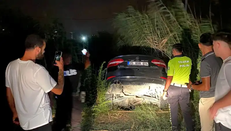 Dur İhtarı Sonrası Kaçan Trafik Magandası Dere Yatağına D düştü!