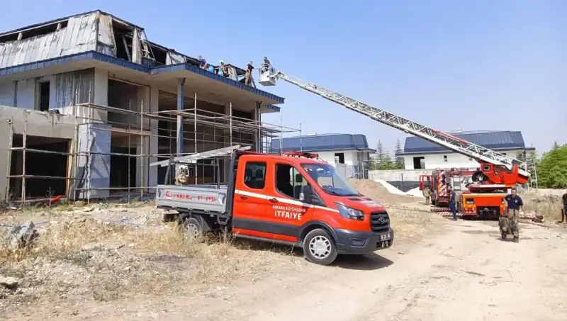 Gölbaşı'nda Villalarda Yangın Paniği: Sebepleri ve Son Durum Nedir?