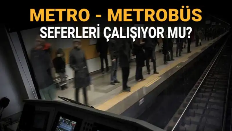 İstanbul'da Metrobüs ve Metro Seferleri Hakkında Son Gelişmeler